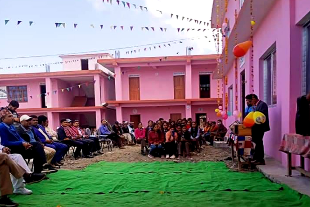 श्रीकोट बहुमुखी क्याम्पसमा सुविधा सम्पन्न छात्रावास निर्माण